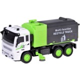 JOKO RC Smetiarske auto na diaľkové ovládanie so svetlom + Odpadkový Kôš, zelené