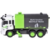 JOKO RC Smetiarske auto na diaľkové ovládanie so svetlom + Odpadkový Kôš, zelené