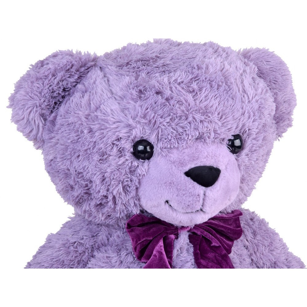 JOKO Veľký Plyšový Medveď Teddy Bear BEN 110cm, fialový