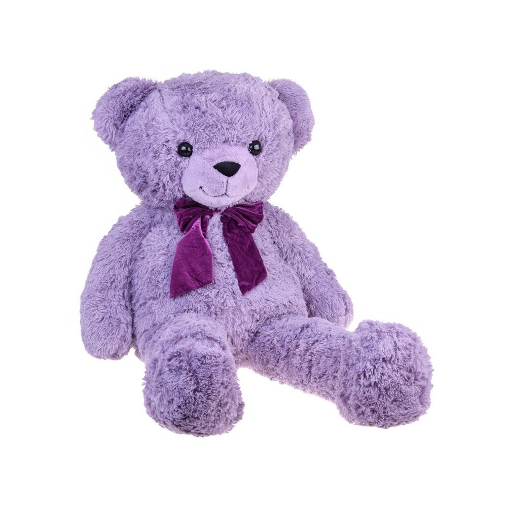 JOKO Veľký Plyšový Medveď Teddy Bear BEN 110cm, fialový