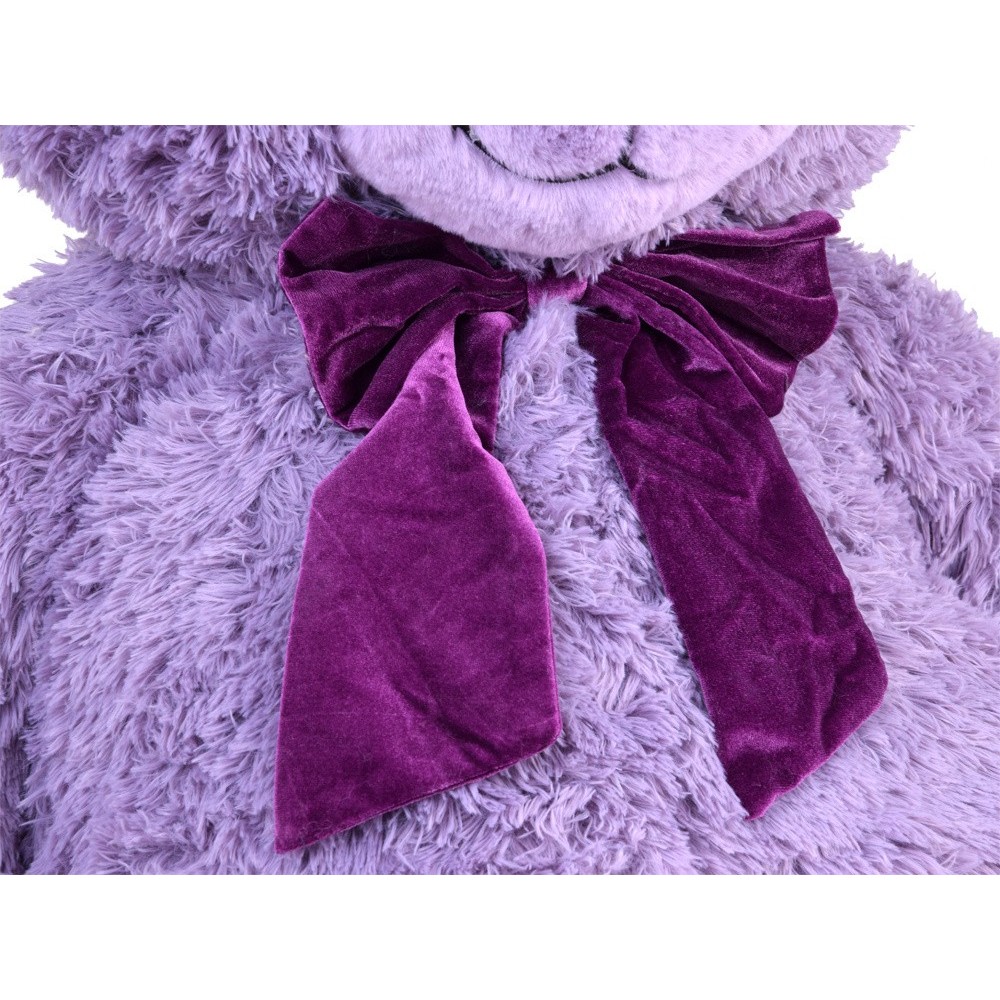 JOKO Veľký Plyšový Medveď Teddy Bear BEN 110cm, fialový