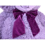JOKO Veľký Plyšový Medveď Teddy Bear BEN 110cm, fialový