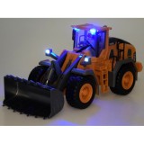 JOKO RC Buldozér na diaľkové ovládanie so svetlom a zvukom + USB nabíjačka