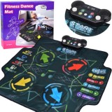 JOKO Veľká Elektronická Tanečná Podložka pre deti Dance na batérie s Bluetooth MP3