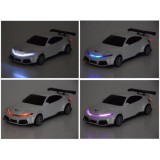 JOKO RC Elektrické Pretekárske auto s Nabíjacou stanicou na diaľkové ovládanie + svetlo + hudba, biele