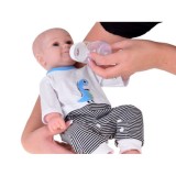 JOKO Interaktívna Bábika Chlapček, hovorí, smeje sa, hnevá sa + magnetický cumeľ, plienka