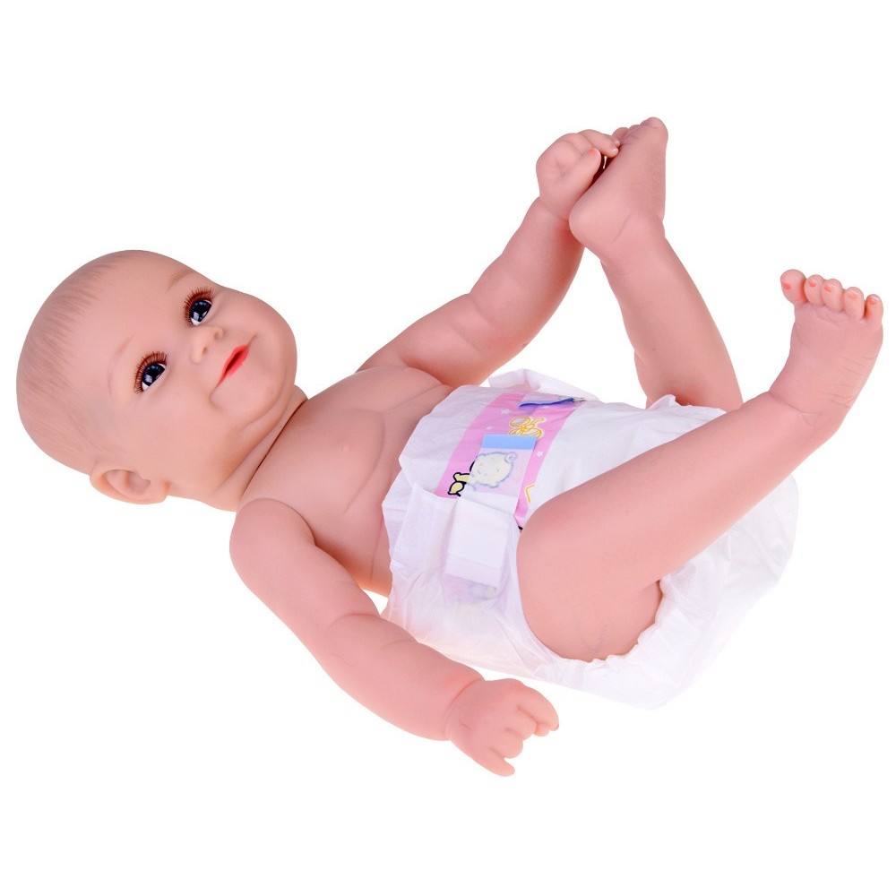 JOKO Mäkká Bábika Chlapček 45cm v Kostýme Pandy + magnetický cumeľ, fľaša a plienka