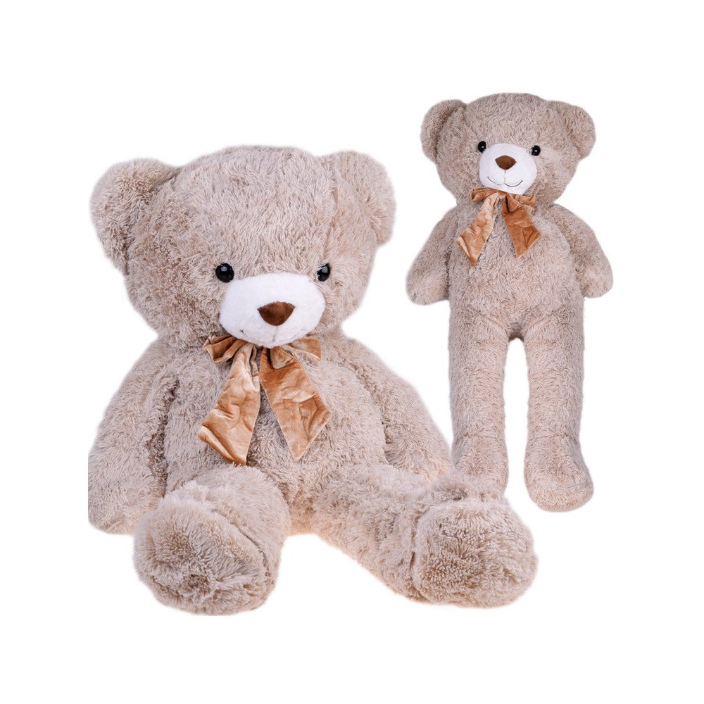 JOKO Veľký Plyšový Medveď Teddy Bear BEN 110cm, svetlo hnedý