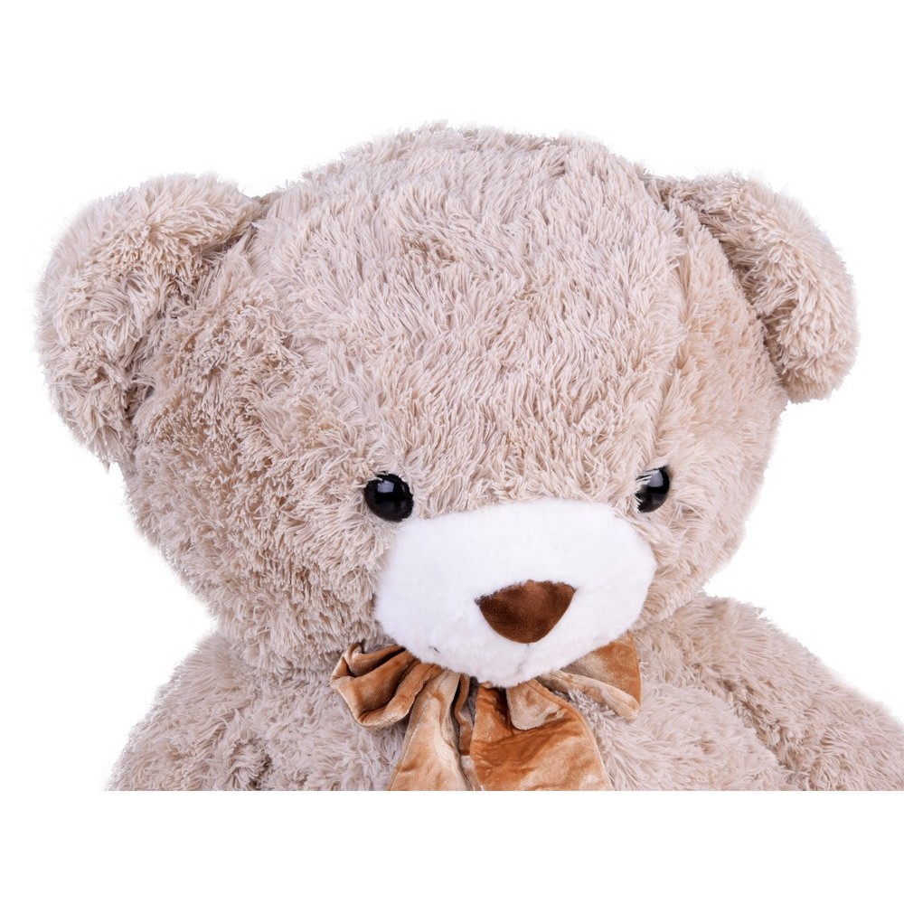 JOKO Veľký Plyšový Medveď Teddy Bear BEN 110cm, svetlo hnedý