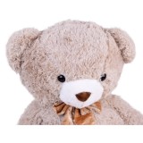 JOKO Veľký Plyšový Medveď Teddy Bear BEN 110cm, svetlo hnedý