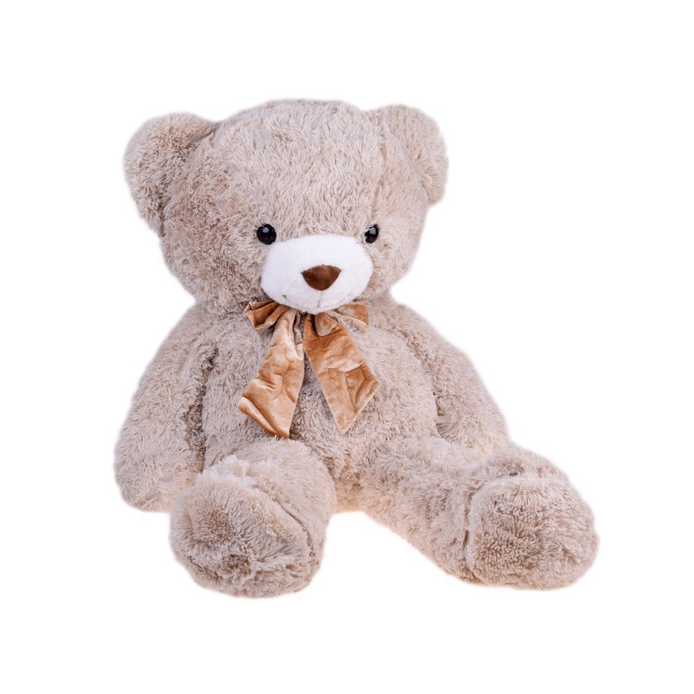 JOKO Veľký Plyšový Medveď Teddy Bear BEN 110cm, svetlo hnedý