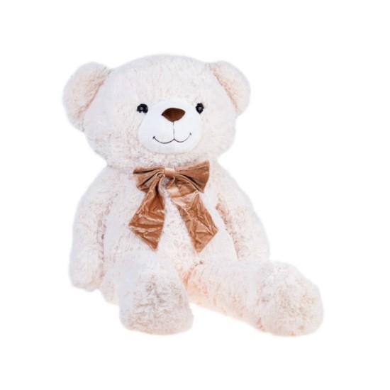 JOKO Veľký Plyšový Medveď Teddy Bear BEN 110cm, biely