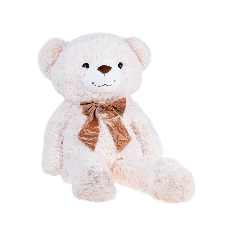 JOKO Veľký Plyšový Medveď Teddy Bear BEN 110cm, biely