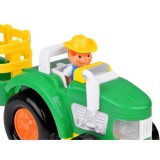 JOKO Traktor s vlečkou a zvieratkami, so svetlom a zvukom