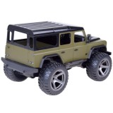 JOKO RC Auto Land Rover Defender 110 s LED svetlom 34cm, na diaľkové ovládanie, zelené