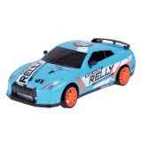 JOKO RC Pretekárske Rýchle Auto s Driftom a svetlom, rýchlosť 15 km/h, na diaľkové ovládanie, modré