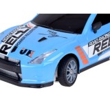 JOKO RC Pretekárske Rýchle Auto s Driftom a svetlom, rýchlosť 15 km/h, na diaľkové ovládanie, modré