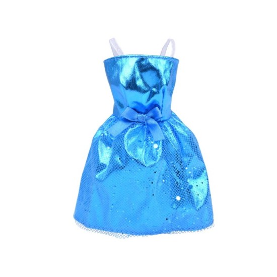 Anlily Veľká Sada Oblečenia pre bábiku Barbie + topánky, korunky, náhrdelníky, kabelky