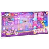 Anlily Veľká Sada Oblečenia pre bábiku Barbie + topánky, korunky, náhrdelníky, kabelky