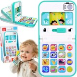 Hola Toys Detský Interaktívny Mobil, Telefón, Skladací so svetlom a hudbou
