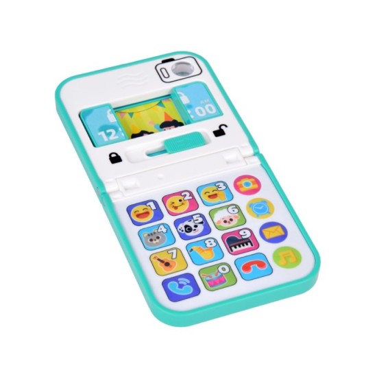 Hola Toys Detský Interaktívny Mobil, Telefón, Skladací so svetlom a hudbou