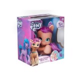 Hasbro Hlava na Česanie Poník My Little Pony Sunny Starscout + korálky a nálepky, fialové vlasy