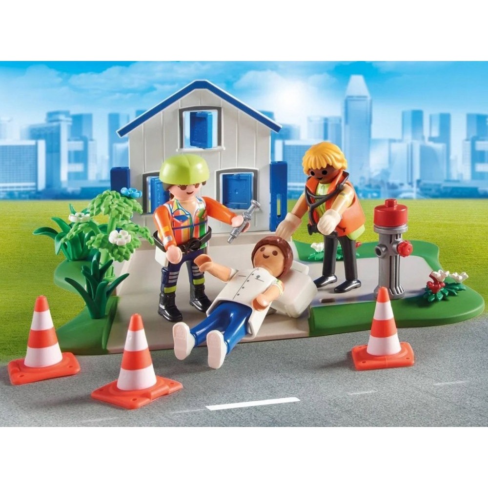 Playmobil My Figures 70980 Záchranné Akčné figúrky pre kocky 120ks