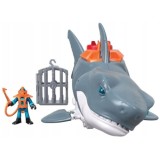 Mattel Imaginext Mega Mechanical Shark Útok žraloka + figúrka žraloka a potápača