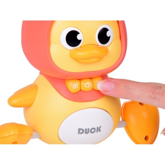 JOKO Interaktívna Mamka Kačka s Káčatkom, chodí, kýve sa, so svetlom, zvukom