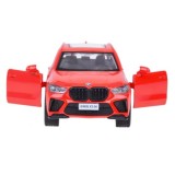 JOKO Kovový Model Autíčka BMW X5M 1:43 s otváracími dverami, červené