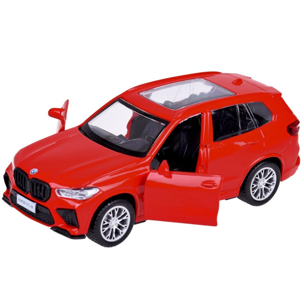 JOKO Kovový Model Autíčka BMW X5M 1:43 s otváracími dverami, červené