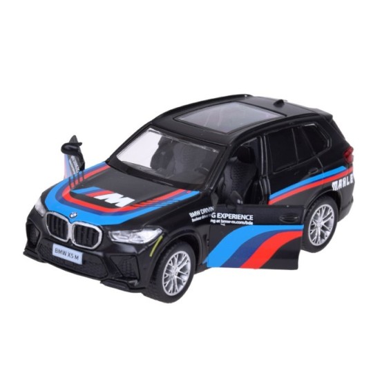 JOKO Kovový Model Autíčka BMW X5M 1:43 s otváracími dverami, čierne