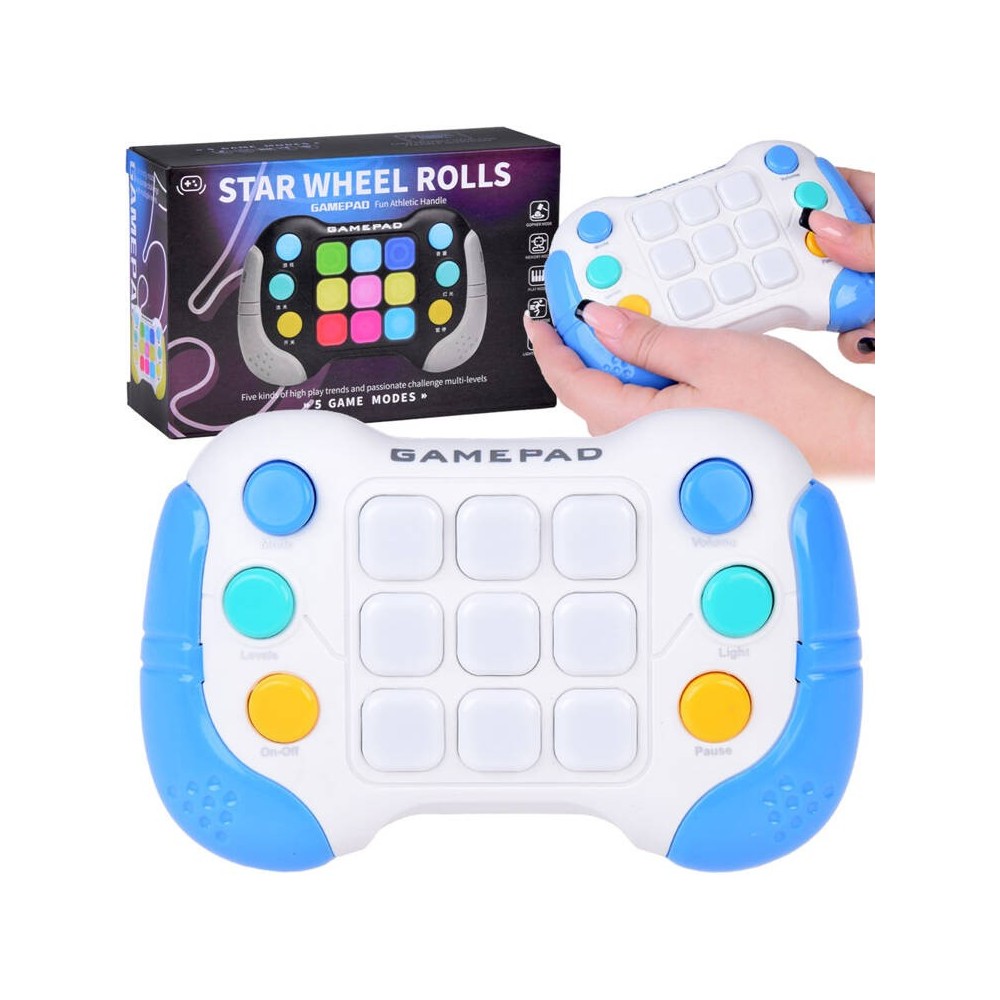 JOKO Cestovná Pamäťová Hra Memory Game so svetlom a hudbou