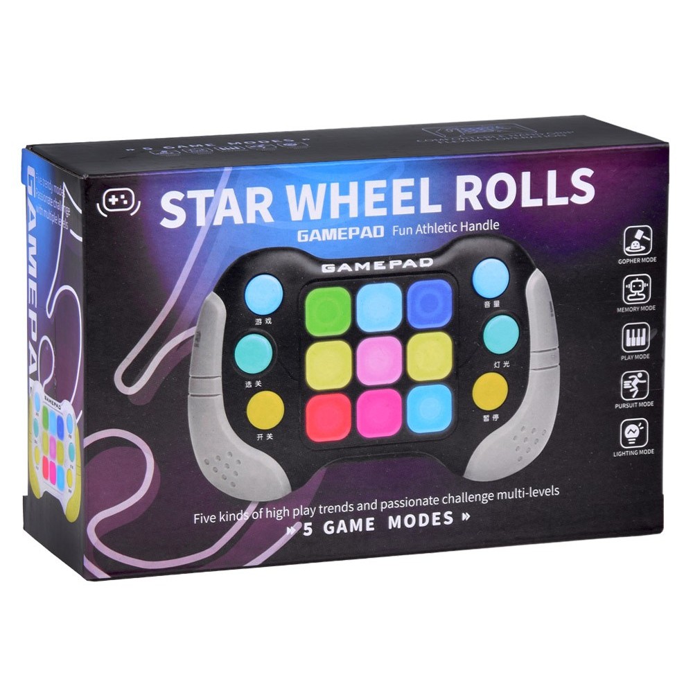 JOKO Cestovná Pamäťová Hra Memory Game so svetlom a hudbou