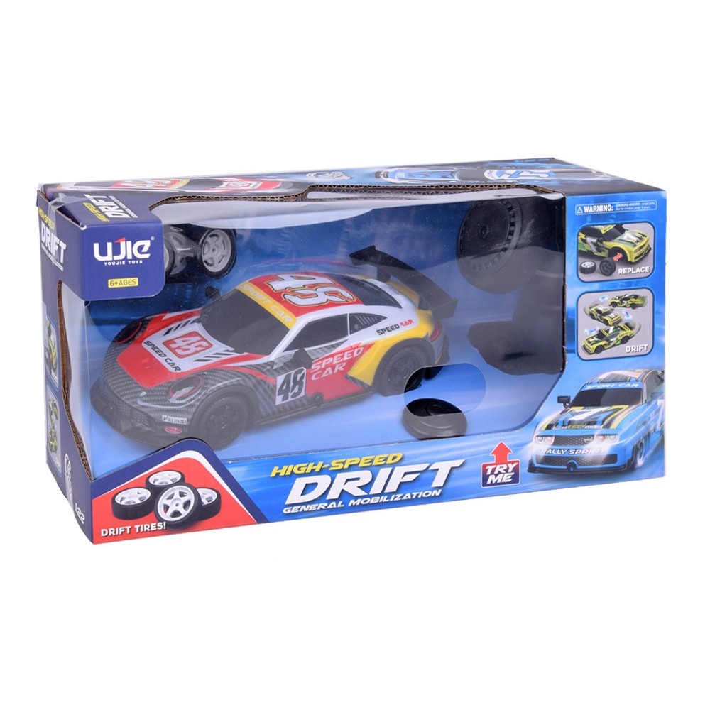 JOKO RC Driftovacie autíčko na diaľkové ovládanie, červené