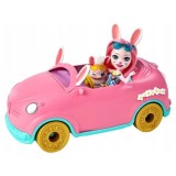 Mattel ENCHANTIMALS ZAJAČIK auto pre bábiky + BÁBIKA BREE BUNNY