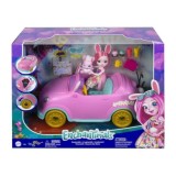 Mattel ENCHANTIMALS ZAJAČIK auto pre bábiky + BÁBIKA BREE BUNNY