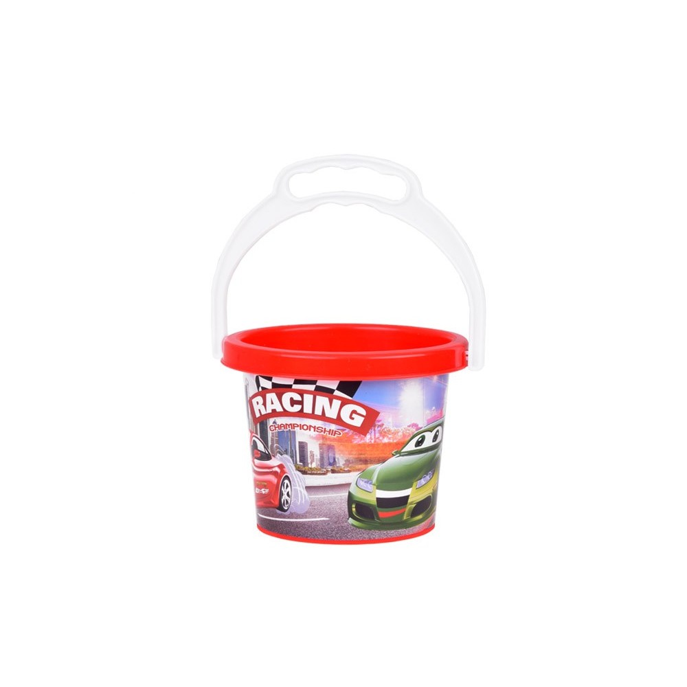 JOKO Sada Detský Fúrik, Lopatka, Hrable, Vedierko, Formička, červená