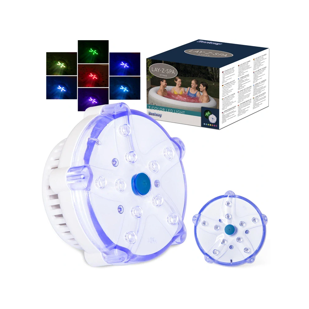 Bestway 60303 LED svetlo do vírivky Lay-Z SPA Jacuzzi 7 farieb, na všetky vírívky Bestway