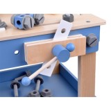 JOKO Veľký Detský Pracovný Stolík s Náradím a Tabuľou 67cm