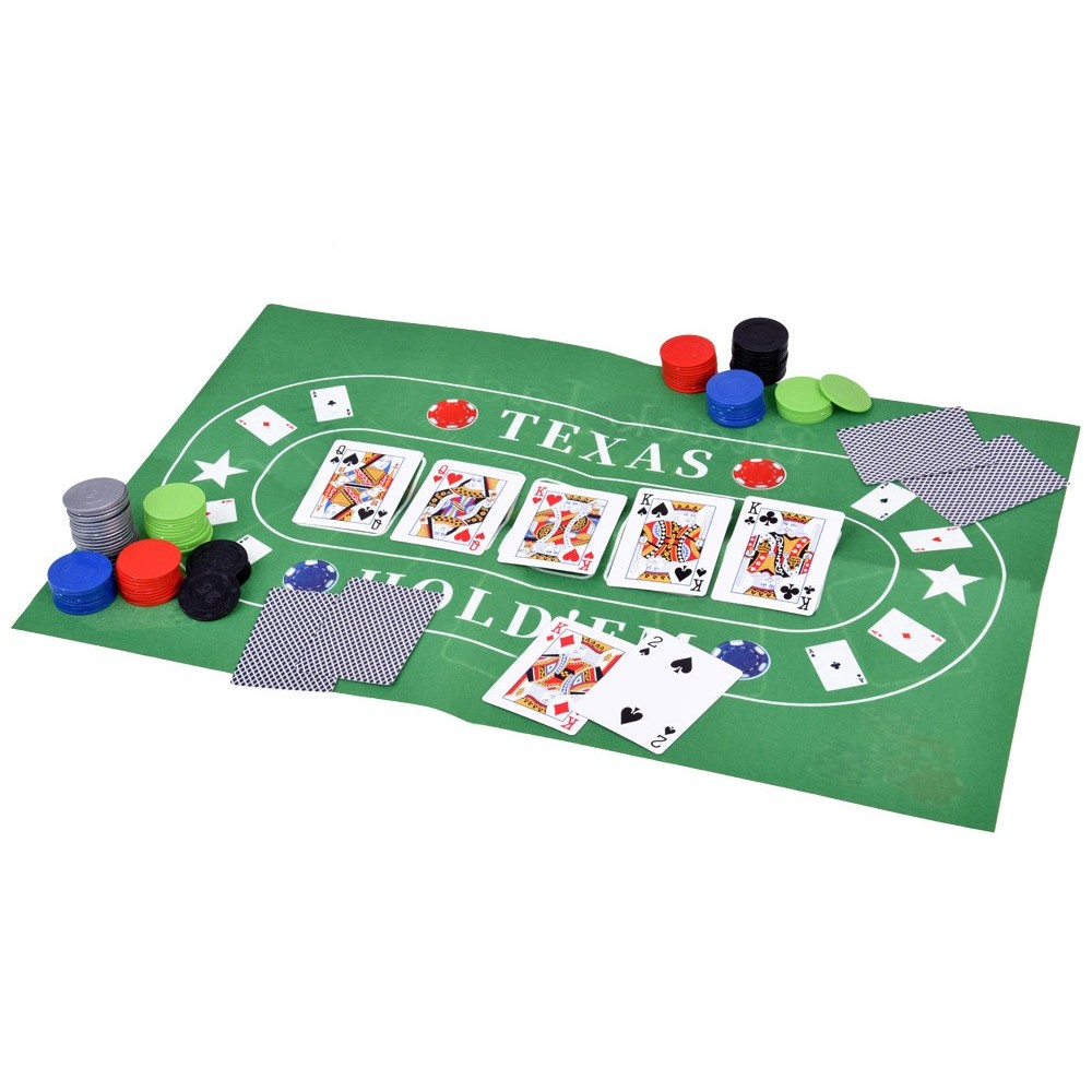 JOKO Sada Hier 2in1 Poker a BlackJack + žetóny, karty, doska