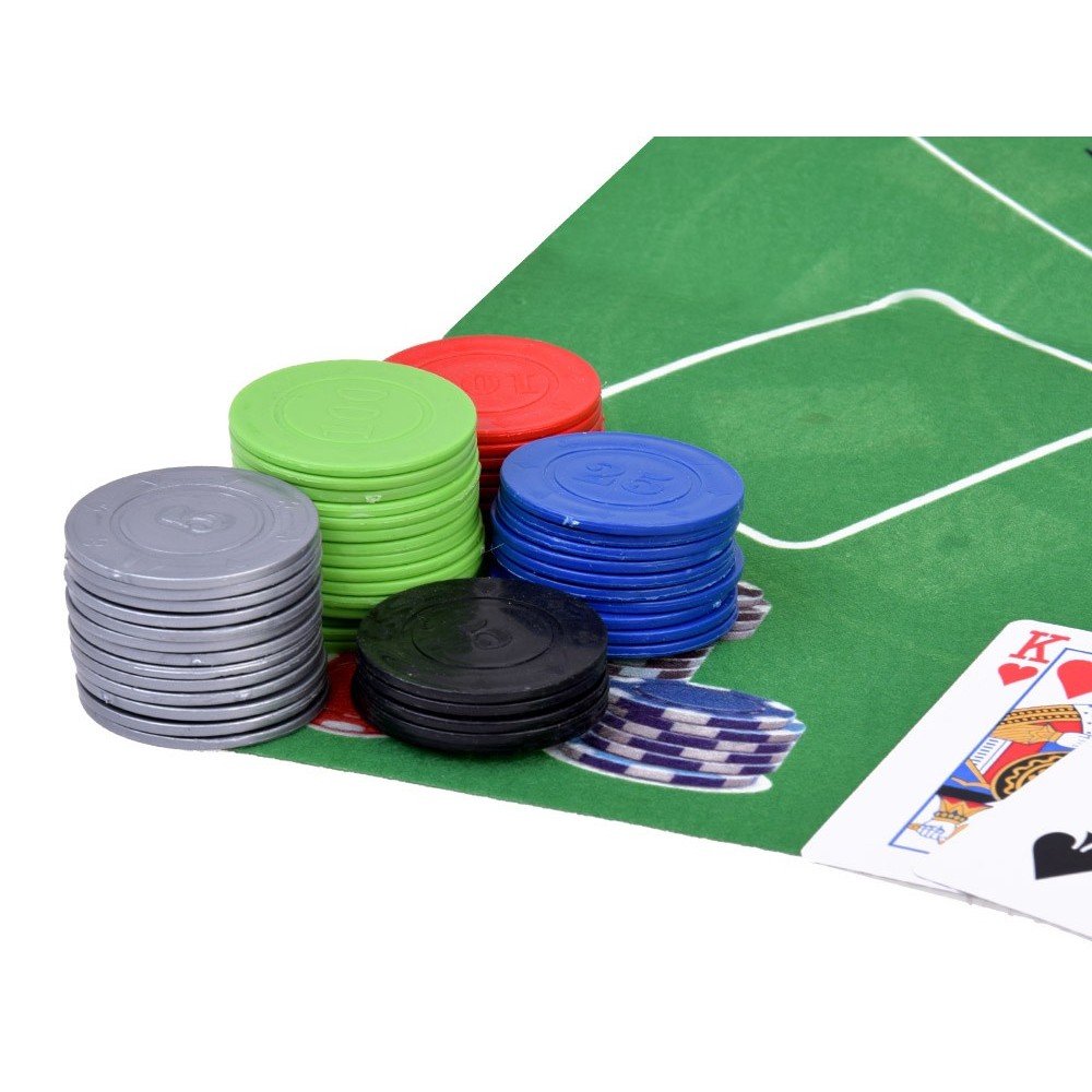 JOKO Sada Hier 2in1 Poker a BlackJack + žetóny, karty, doska