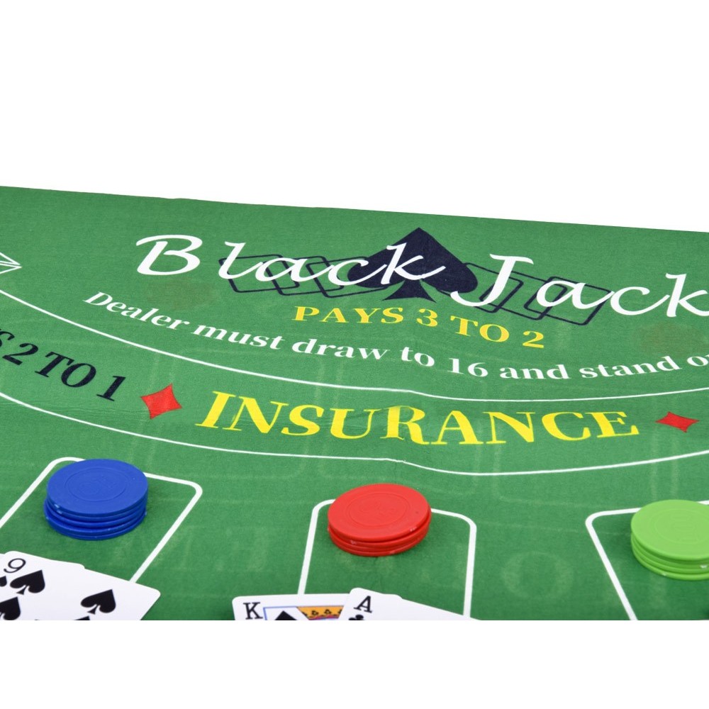 JOKO Sada Hier 2in1 Poker a BlackJack + žetóny, karty, doska