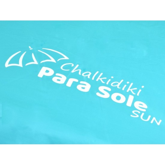 JOKO Plážový slnečník Sopot Para Sole Sun UPF 50+ GREEN 240cm, modrý