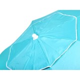 JOKO Plážový slnečník Sopot Para Sole Sun UPF 50+ GREEN 240cm, modrý