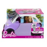 MATTEL Auto Barbie Elektromobil s Nabíjacou stanicou, fialové