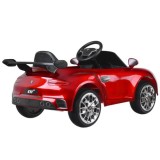 JOKO Elektrické Autíčko Porsche RUF CTR3, Lakované, penové kolesá, kožené sedadlo, červené