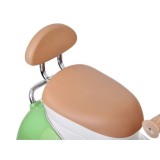 JOKO Elektrická motorka Skúter Retro Vintage, USB, MP3, Diaľkové ovládanie, zelená