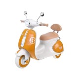 JOKO Elektrická motorka Skúter Retro Vintage, USB, MP3, Diaľkové ovládanie, oranžová