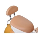 JOKO Elektrická motorka Skúter Retro Vintage, USB, MP3, Diaľkové ovládanie, oranžová